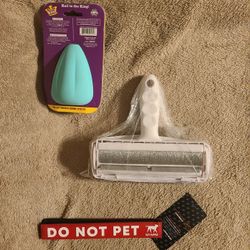 Premium Dog Treater + Pet Hair Remover + Leash Sleeve