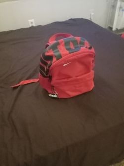Red Nike Bookbag