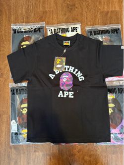 BATHING APE PURPLE CAMO TEE BRAND NEW SIZE S