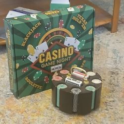 Casino Game Night With Extra Chips