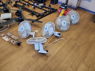 Wall mounted fans