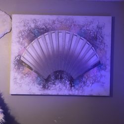 Beautiful very large canvas asking 100 OBO