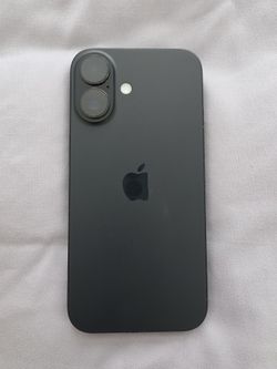 Unlocked Black iPhone 16 128GB