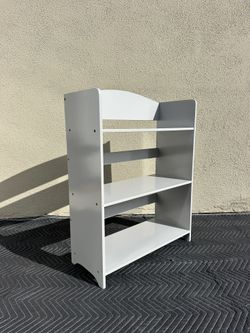 New Grey Kids Book Shelf/ Small Book Shelf 
