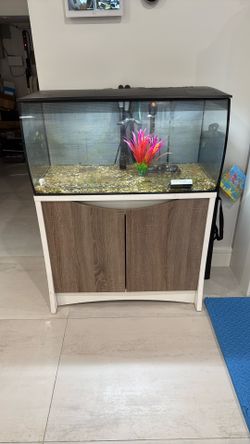 Fluval 33 Gallon Fish Tank With Stand Only 
