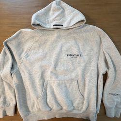 Fear of God Essentials Hoodie (Light Grey)