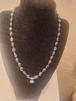 Collar de perlas Cultivadas 925 buen estado