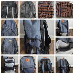 4 Backpacks Unisex