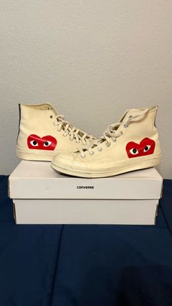 Converse Chuck Taylor All Star 70 Hi Comme des Garcons PLAY White