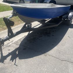 14 Ft Aluminum Boat 