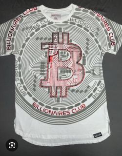 Btc Bitcoin Billionaire Club T-shirt 👕L/XL
