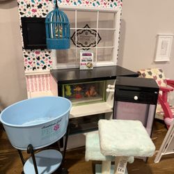 American Girl Pet Boutique playset 