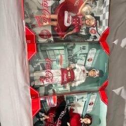 Coca-Cola Collector Edition Barbie and Ken series.