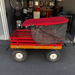 Cartwheel Wagon with attachments 