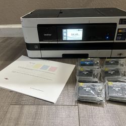 Brother MFC-J4510DW Wireless Inkjet Multifunction Printer Color *PARTS* & BUNDLE