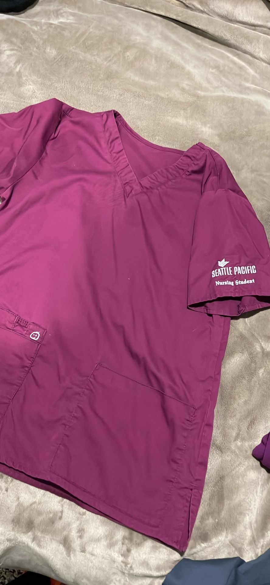 Spu Nursing Scrub top And Bottom