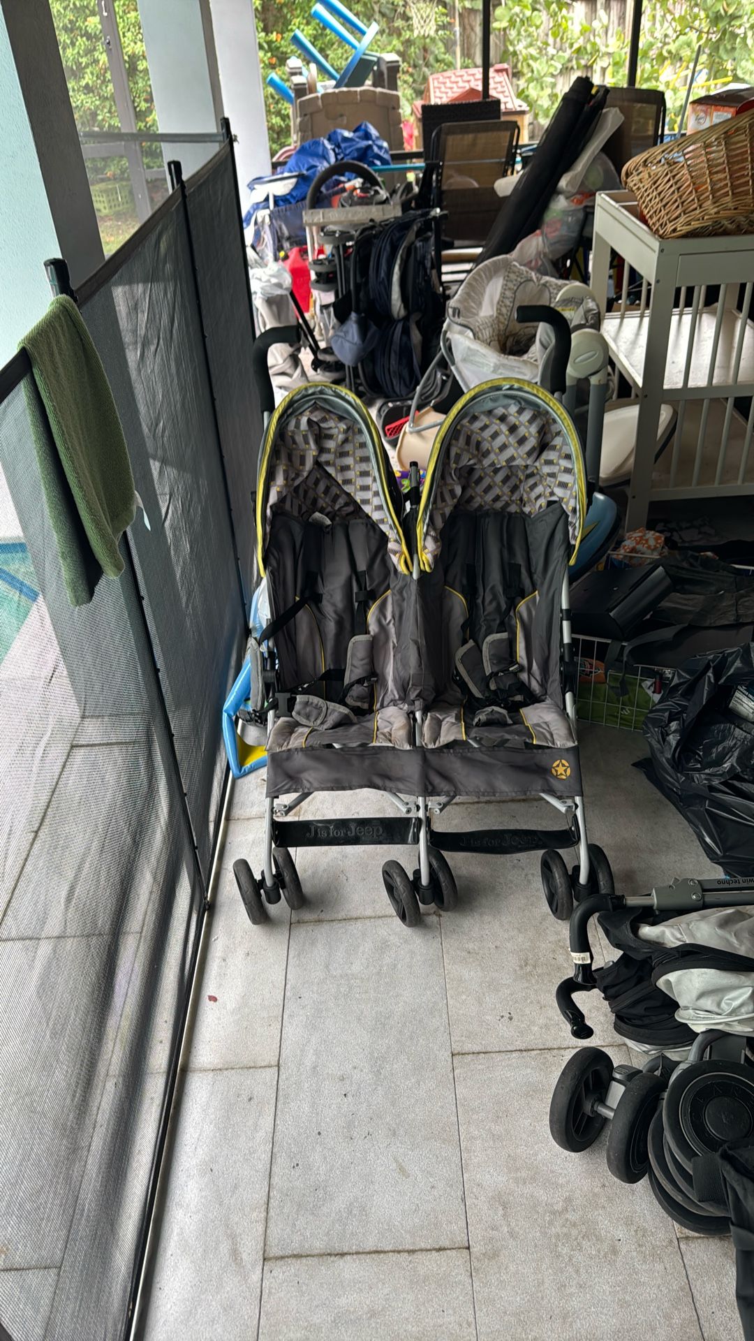Double Stroller (Brand: J Is For Jeep)
