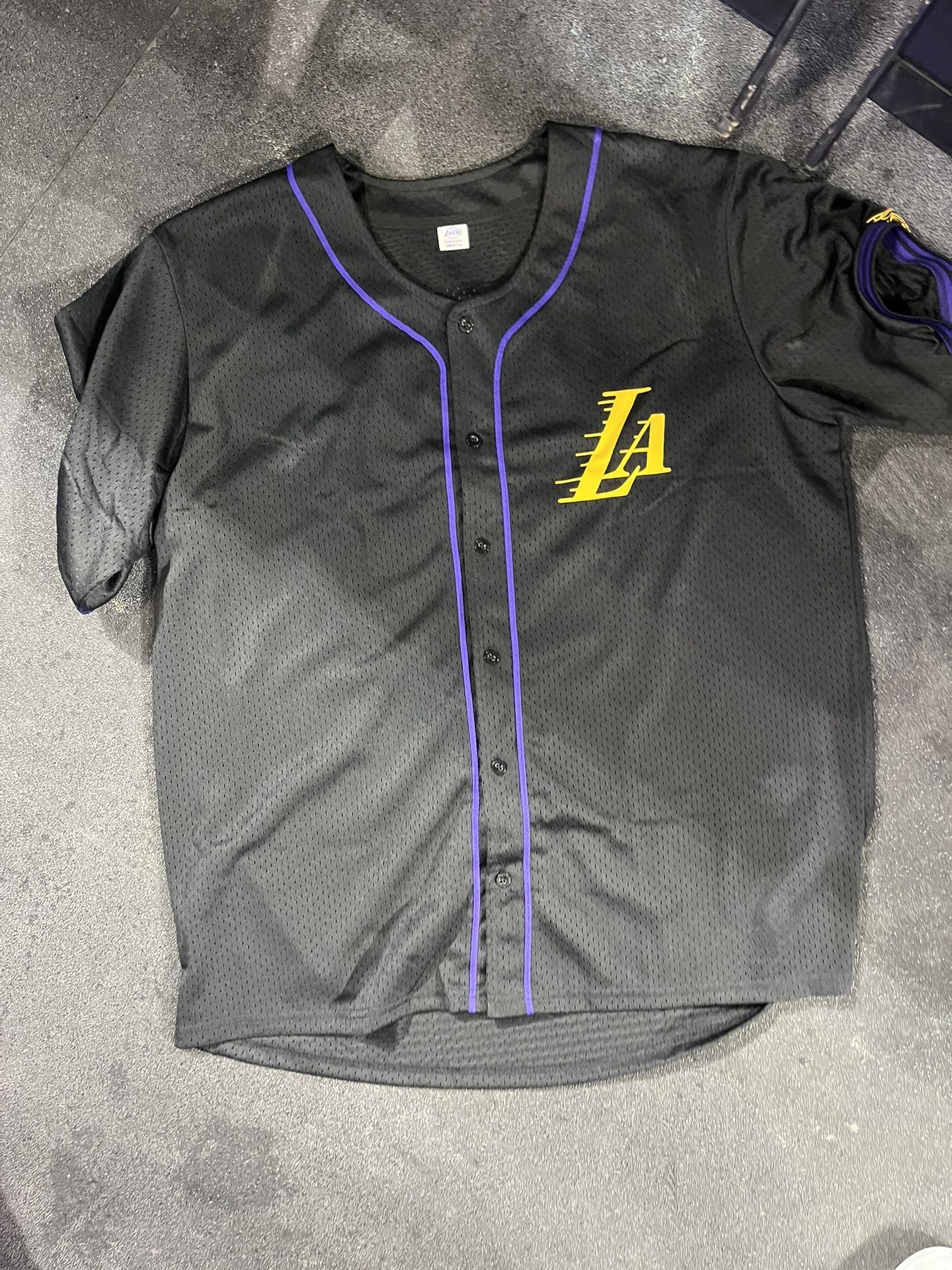 Lakers City Edition inspired button up 11/18 Vs jazz