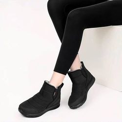NEW SZ 6 Women Insulated Winter Snow Boots Walking Boot Booties Warm Fur Lined Anti-Slip Slip On Wide Chelsea Comfortable Outdoor

One417521