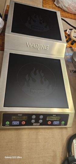 Waring Commercial Double Induction Cooktop