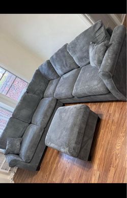 Corduroy couch new in box