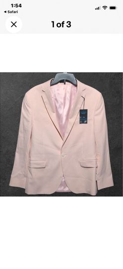 Men’s J.Ferrar Ultra Comfort Blazer – Light Pink – Size 40 Short – New with Tags