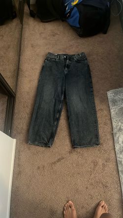 Hm dark denim jeans size 33/32