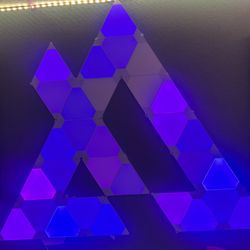 Nanoleaf Triangle Light Panels – 30 Panels w/ Music Sync
