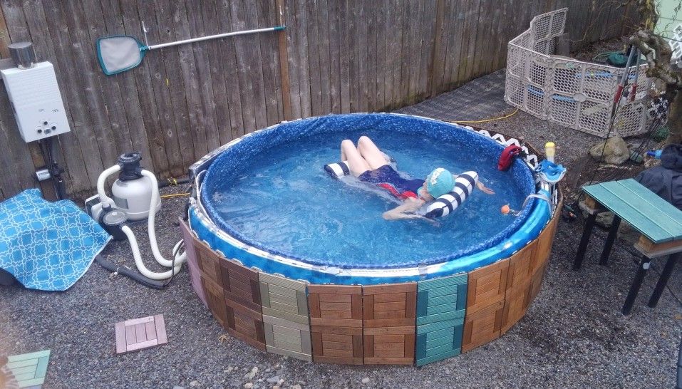 Stock Tank Spa Package _ 8' Round