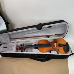 Cecilio Mendini Full Size 4/4 MV300 Solid Wood Violin