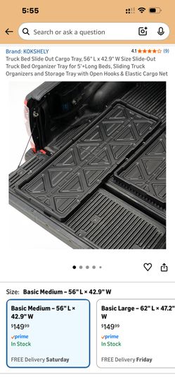 Truck Bed Slide Out Cargo Tray