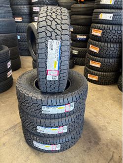 265-75-16 ( 4 new tires ) installed and balanced