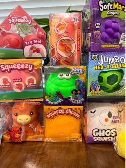 Large Squishy Squeezy Toys