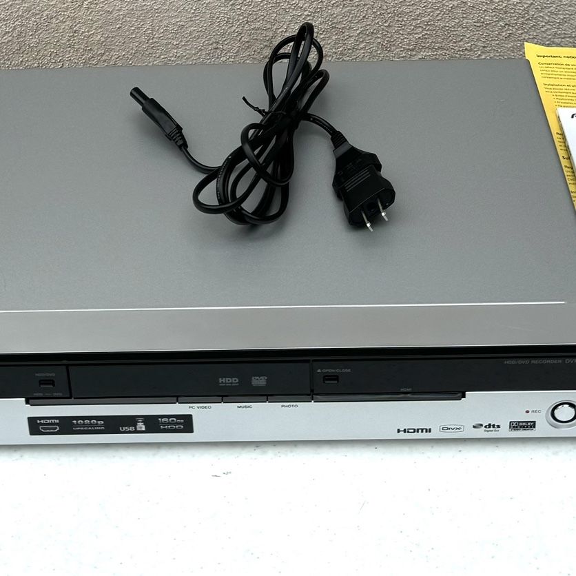 PIONEER DVR-560H-S HDD/DVD RECORDER 160GB HDD HARD DRIVE 1080P