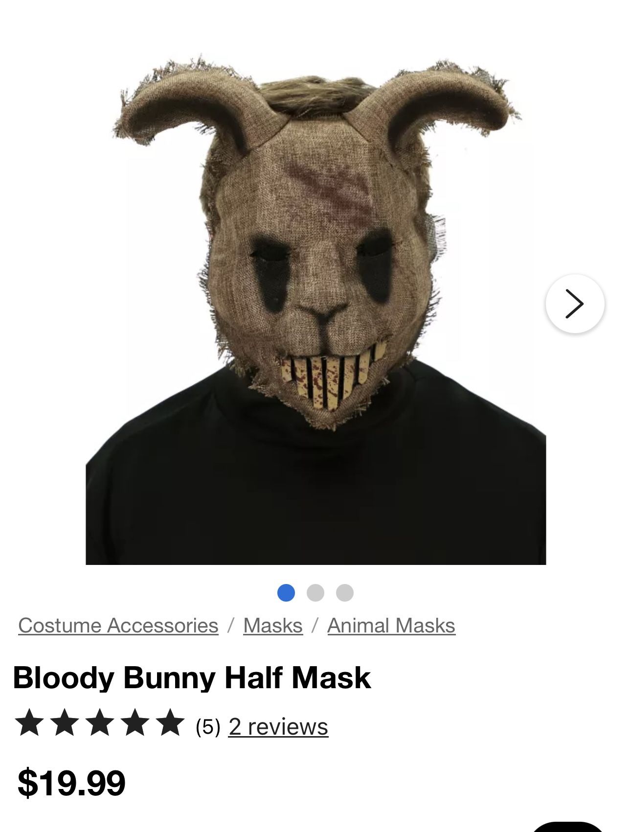 Halloween Scary Bunny