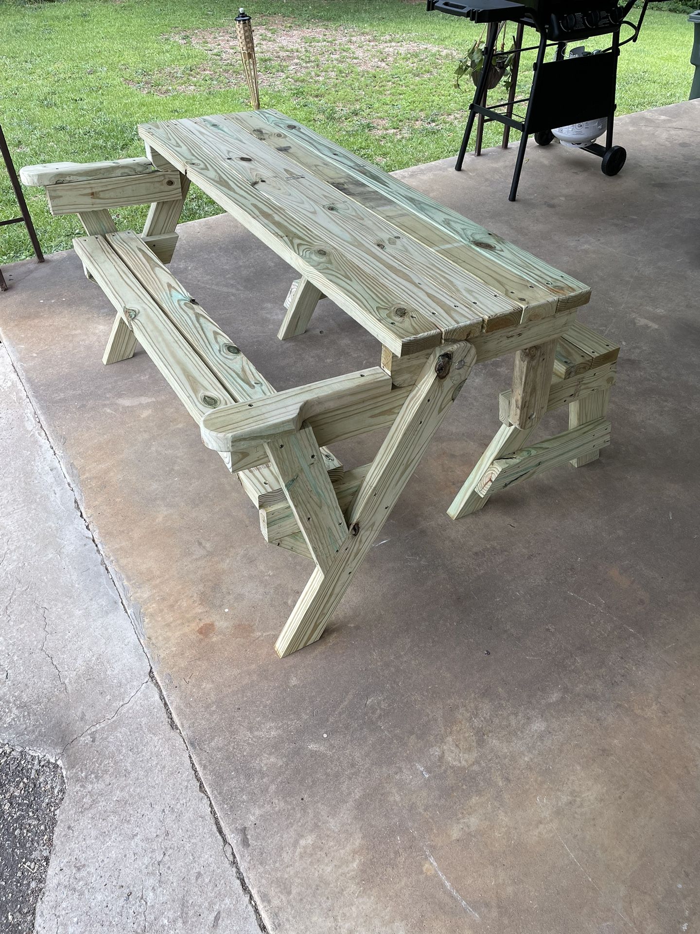 2 In 1 Bench & Picnic Table