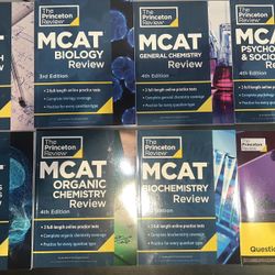Princeton Review MCAT Complete 8-Book Set (New, 2025) 