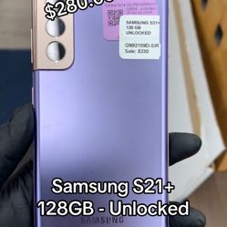 Samsung S21+ Unlocked (128GB)