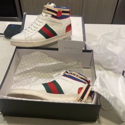 Gucci Stripe Leather Sneaker 