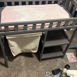 Changing Table/ Laundry Basket 