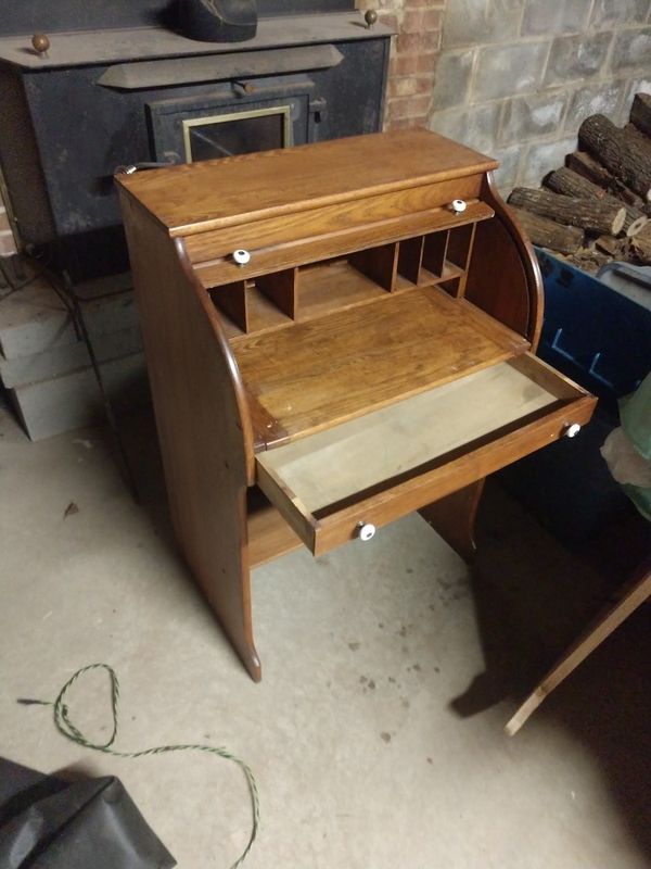 Antique Roll Up Desk Antiques In Woodruff Sc Offerup