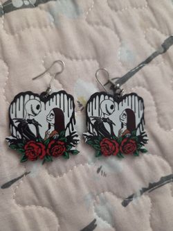 Nightmare Before Christmas Earrings 
