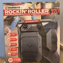 Monster Rockin Roller 270 Degree Bluetooth Speaker New - Get This Deal Before It's Gone 🔥