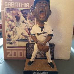 NIB CC Sabathia Bobble Head