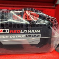 Milwaukee M18 Battery 12ah High Output 