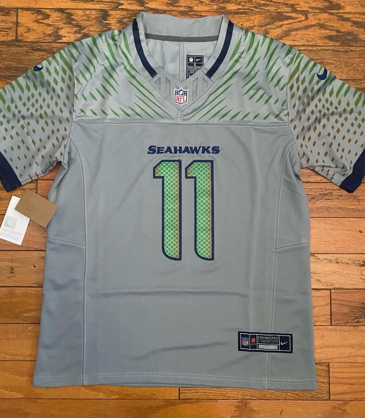 $50 Grey Jackson smith-Njigba Seattle Seahawks 2025 rivalries