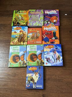 Textbooks Grades 2-5 Math Science Reading