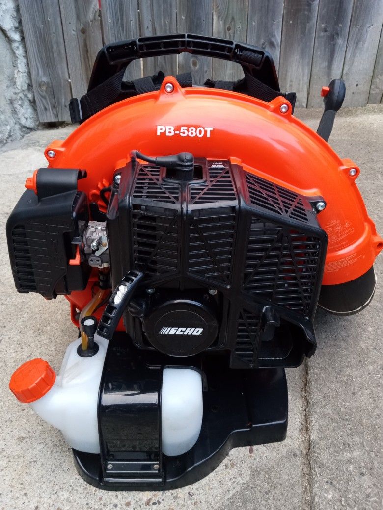 Brand-New Echo PB-580T 216 MPH 58.2cc Gas 2-Stroke Backpack Leaf Blower