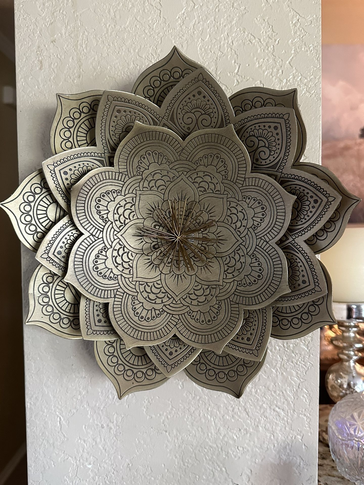Wall Decor Metal Plate