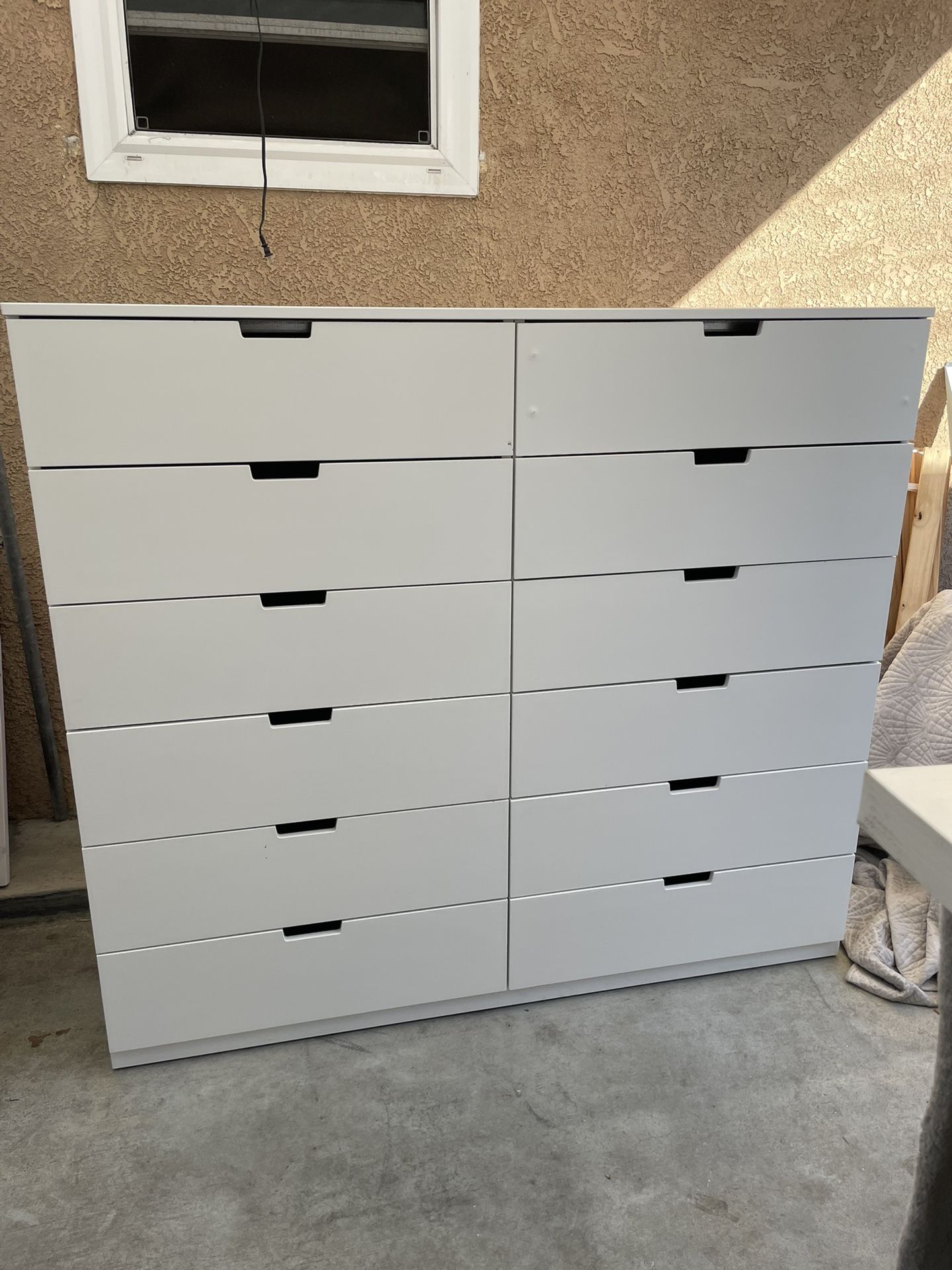 White Nordli Ikea Dresser